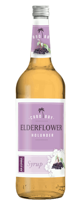 Cabo Bay Elderflower Syrup - 1 Liter - Design 2023