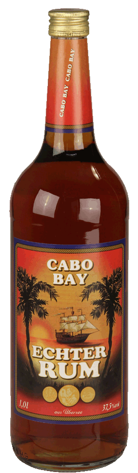 Cabo Bay Echter Rum braun 1 Liter
