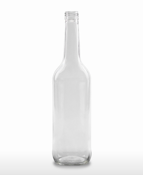 0,7l Straight Neck Bottle, flint