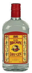 Earl Brown Dry Gin 0,7l