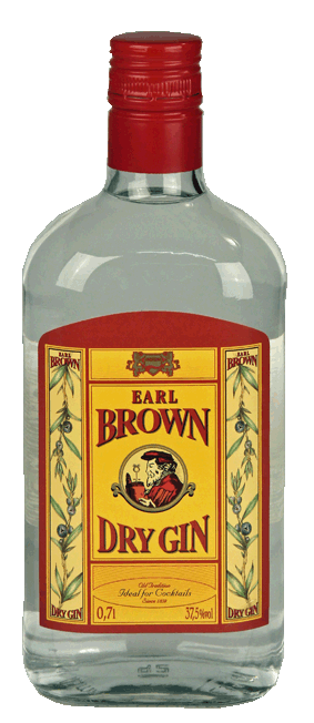 Earl Brown Dry Gin 0,7l